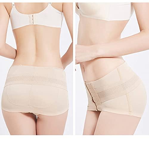 DXDUI Anterior Pelvic Tilt Correction Belt Crotch Hip Lift Postpartum Recovery Elastic Breathable Adjustable Women Relief from Sciatica Pelvis,Black,M