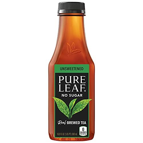 Pure Leaf RTD Tea Pure Leaf Unsweetened Tea, 16.9 Fl Oz (Pack of 6)