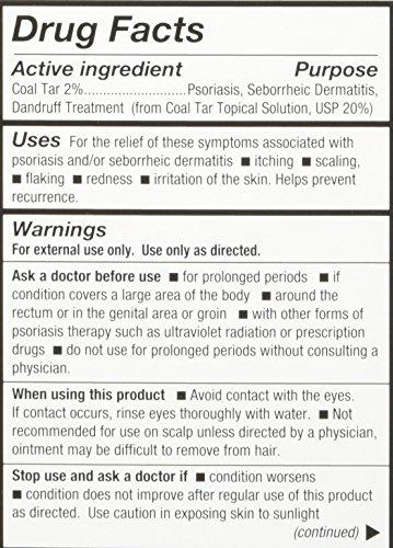 MG217 MG 217 Medicated Coal Tar Ointment, 3.8 Ounce, 2 Count