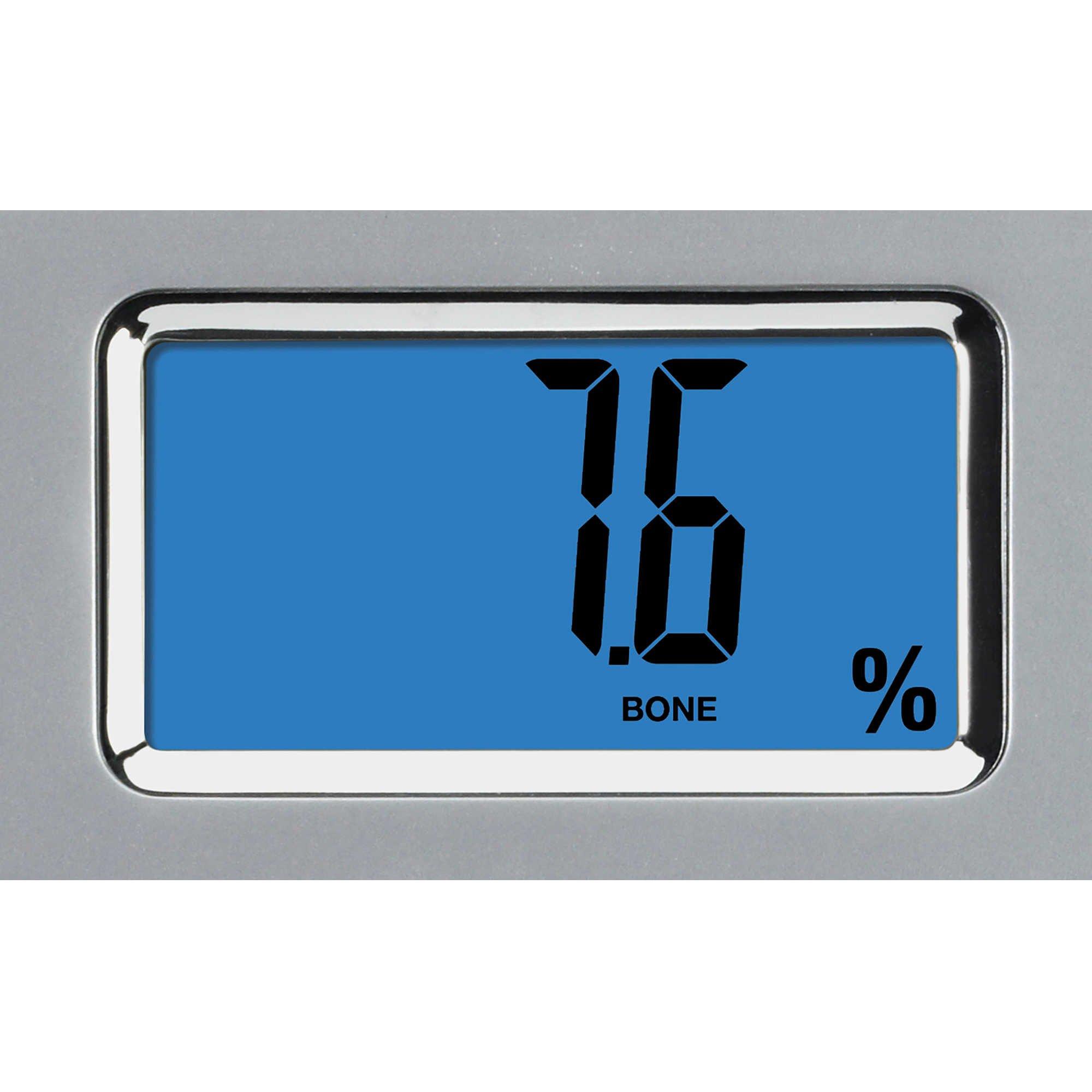 Conair Weight Watchers Scales by Conair Scale for Body Weight, Digital Bathroom Scale with Body Fat, Muscle and BMI in Clear