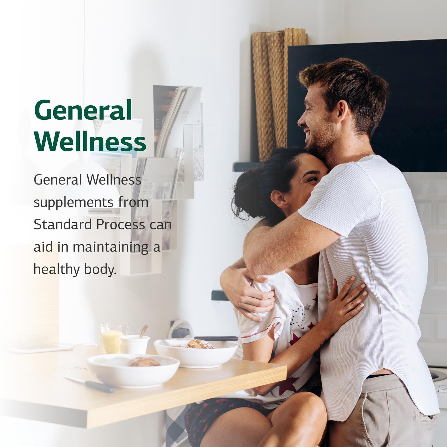 Standard Process Inc. Standard Process Catalyn - Whole-Food Based Foundational Support for General Wellbeing with Vitamins D, C, A & B6, Thiamine, Riboflavin, Magnesium Citrate & More - 90 Tablets