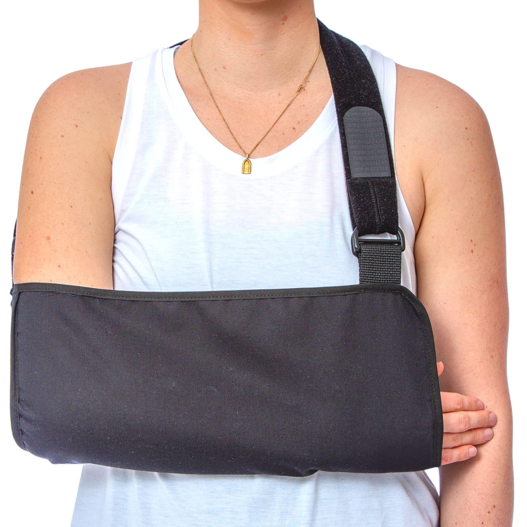 Ezy Wrap Ezy Wrap Accommodator Arm Sling Medium, Comfortable Self-adjusting Shoulder Orthosis, Shoulder and Arm Immobilization Solution