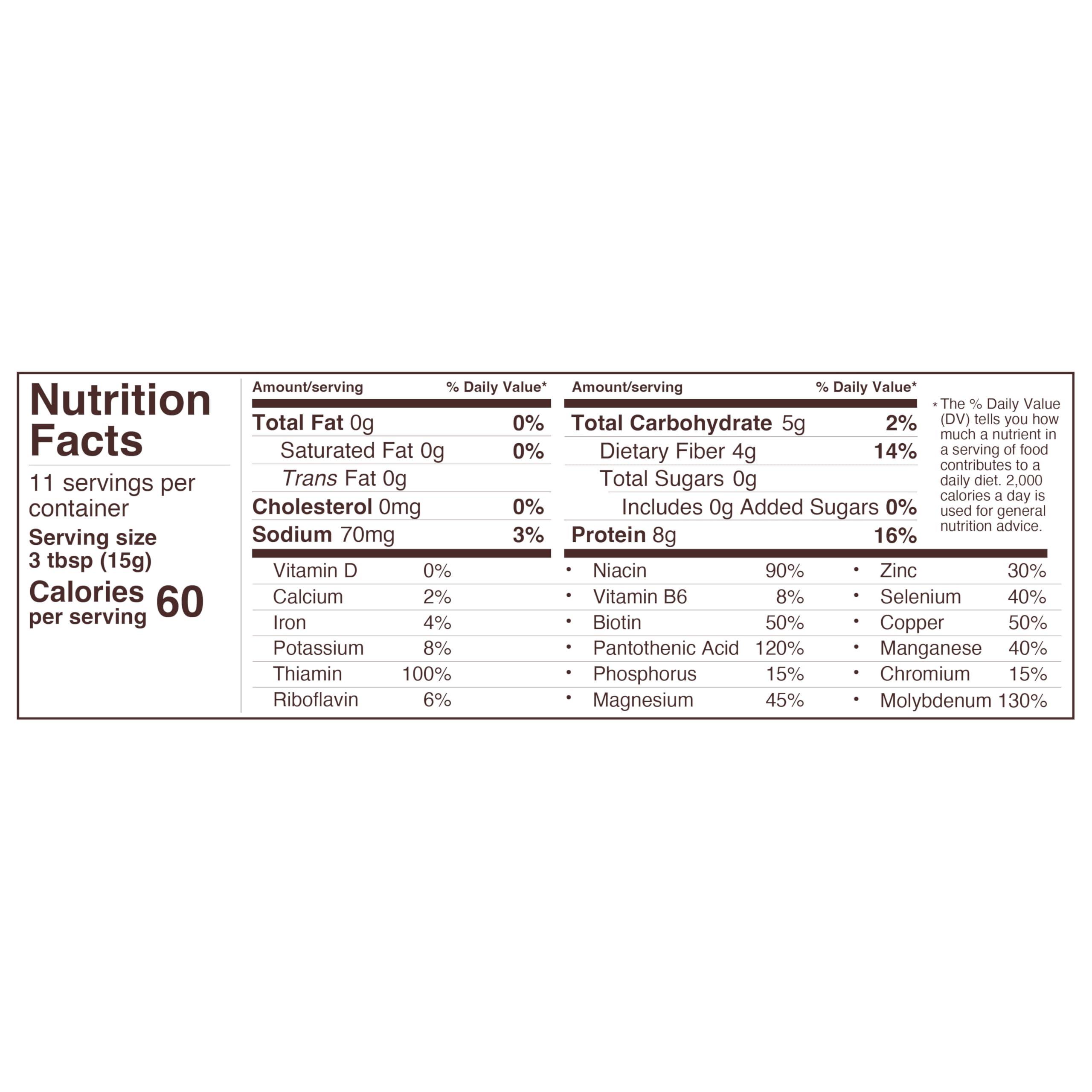 Foods Alive Foods Alive Nacho Cheesy Goodness Nutritional Yeast, 6oz Shaker Jar/Non-Fortified, Vegan Cheese Powder Seasoning