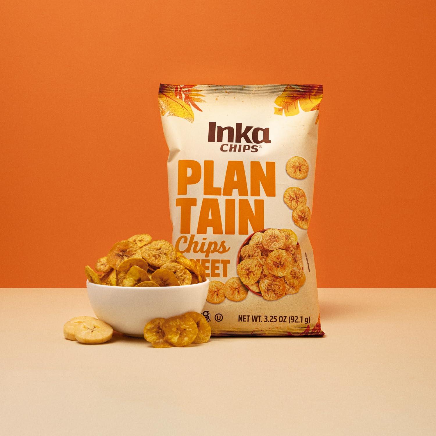 Inka Crops Inka Crops Sweet Plantain Chips, 3.25 oz, (Pack of 2)