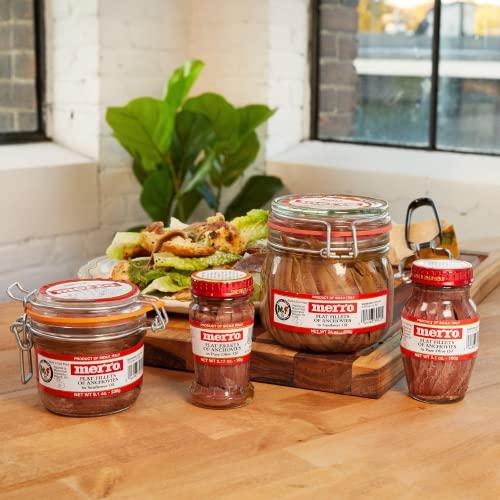 Merro Merro Flat Fillets of Anchovies 90g - 4 Pack