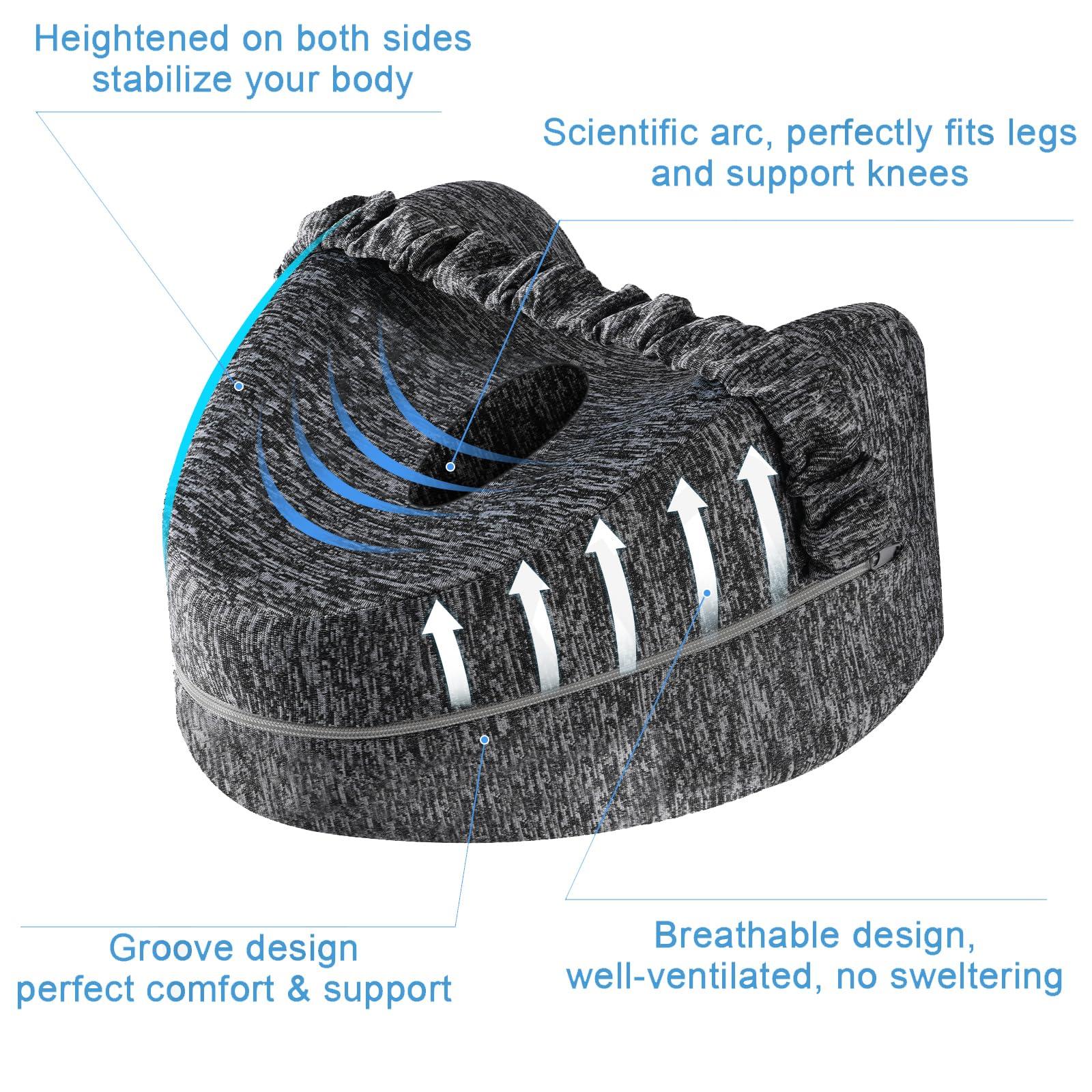 Vertdens Vertdens Leg Pillow, Knee Pillow for Side Sleepers, Leg Pillows for Sleeping, Knee Cushion for Sleeping,Suitable for Relieving Leg, Back, Knee Pain
