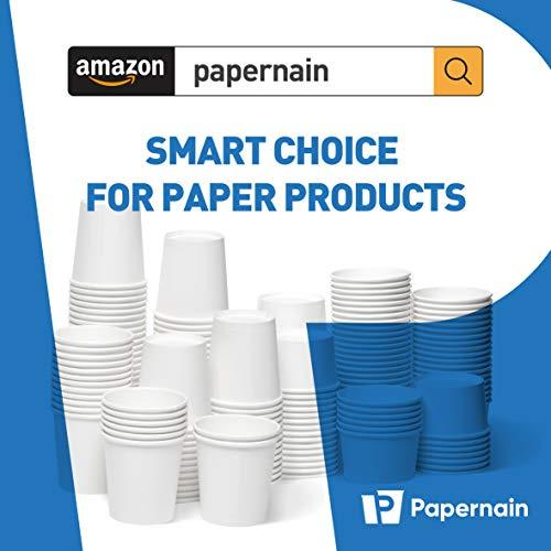 Papernain Papernain [2 oz, 200-Count, White] Paper Disposable Bath Cups, Mouthwash Cups, Bathroom Cups