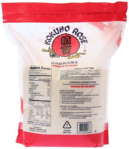 Kokuho Kokuho Rose Rice, 10-pounds
