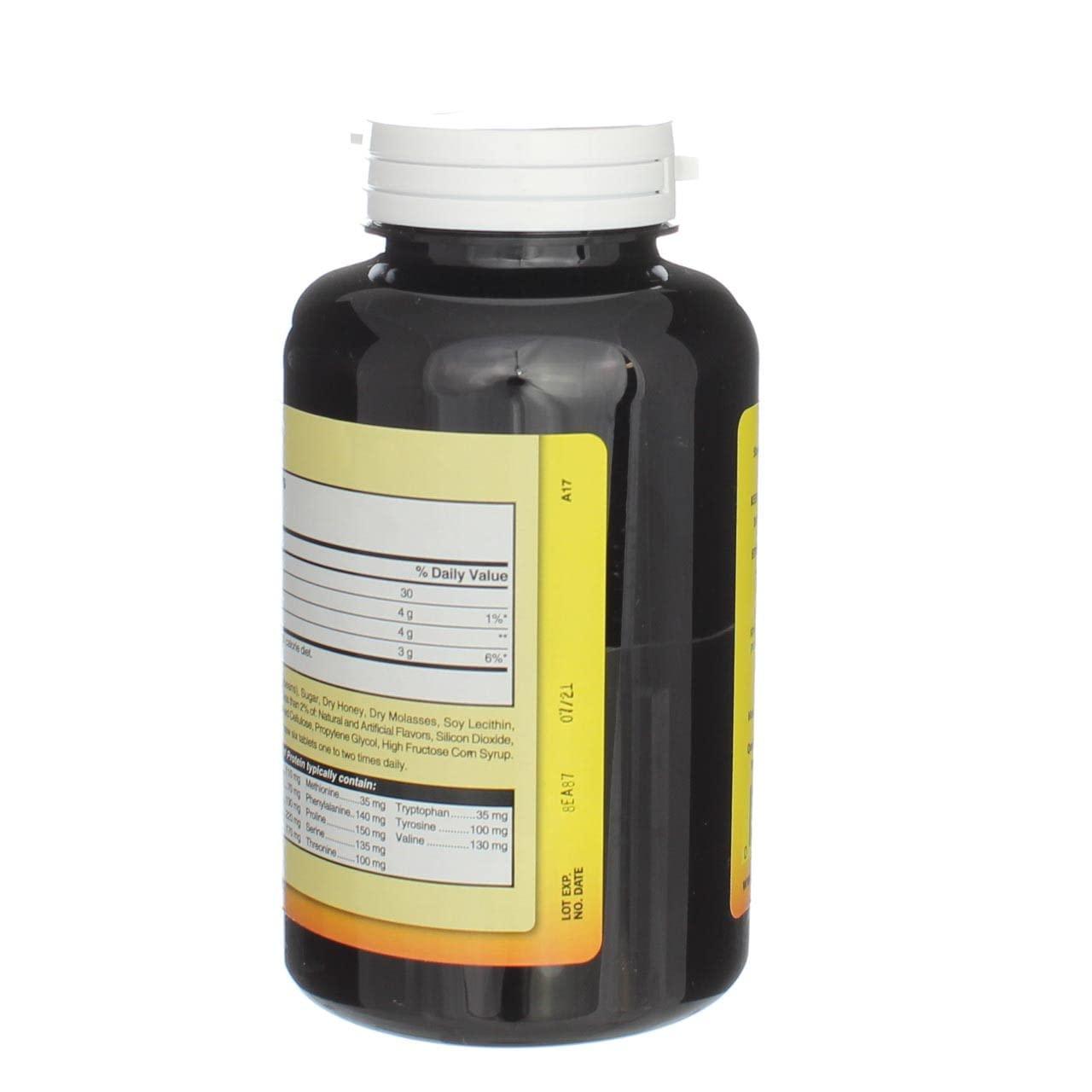 Nature's Blend Protein Tablets Honey Flavor 200 Tabs