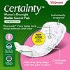 Certainty Walgreens Certainty Women's Overnight Bladder Control Pads, Ultimate Absorbency 30 ea (4)