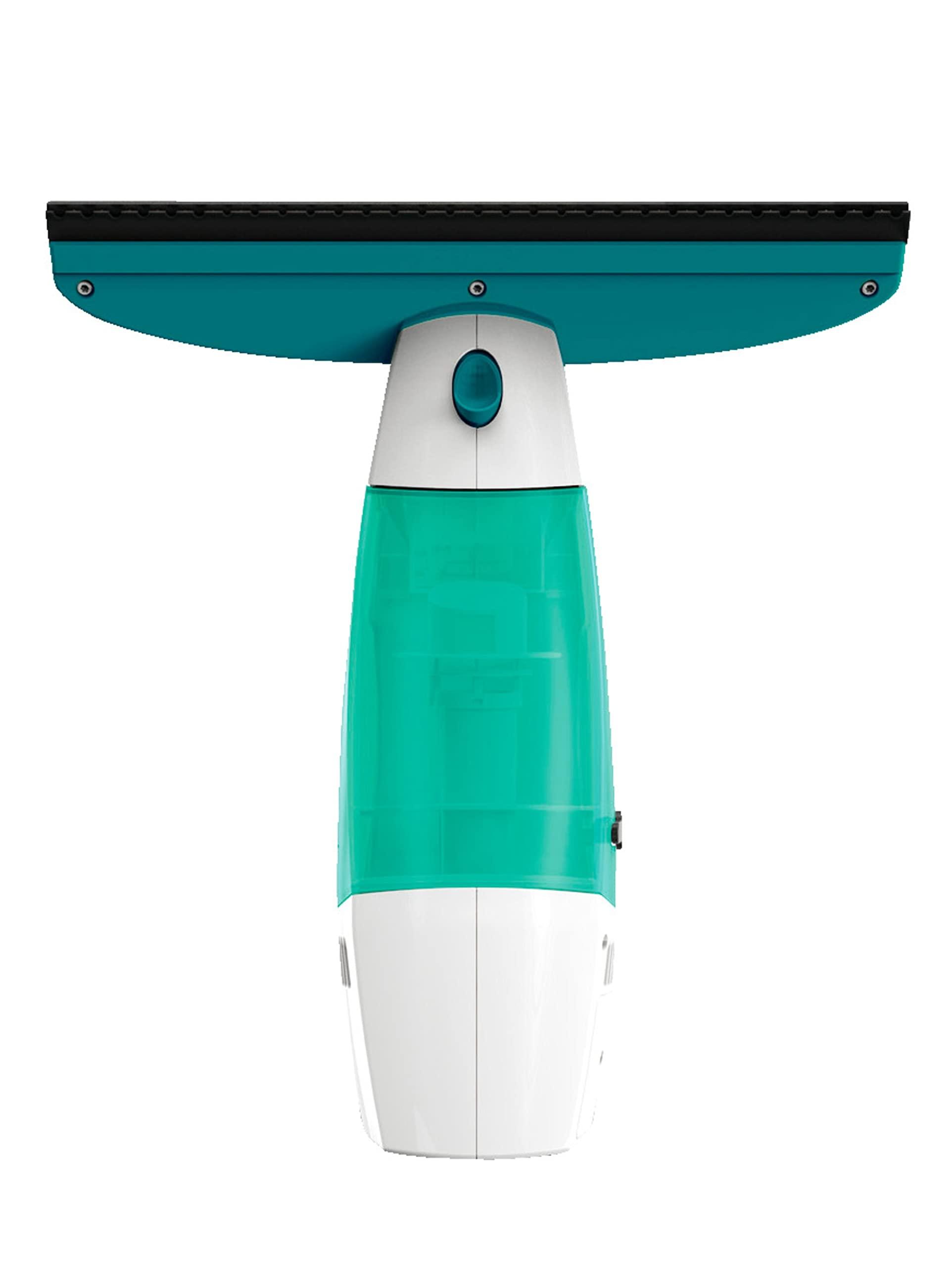 Leifheit Leifheit Dry & Clean Window Vacuum Cleaner Set with 43cm Handle and Washers, Window Cleaning Kitup to 35 Minutes of Power, Electric Window Cleaner