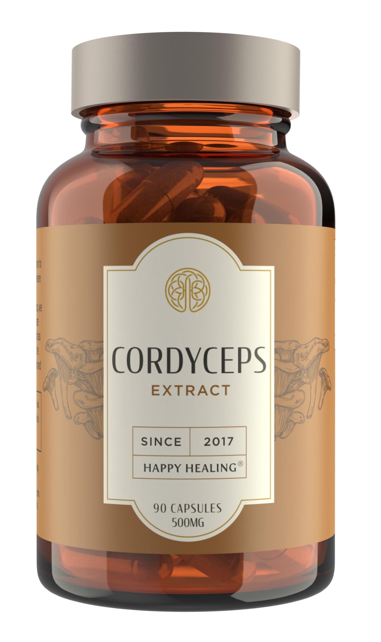 Happy Healing Happy Healing Pure Cordyceps Extract Capsules