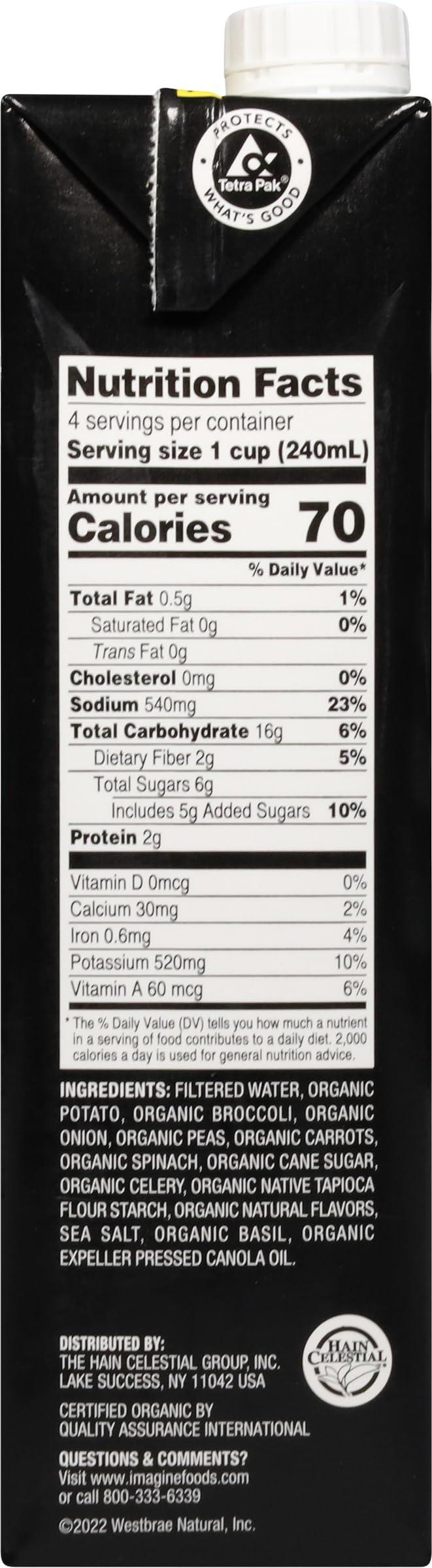 Imagine Imagine Organic Super Greens Creamy Soup 32 fl. Oz (Pack of 6)