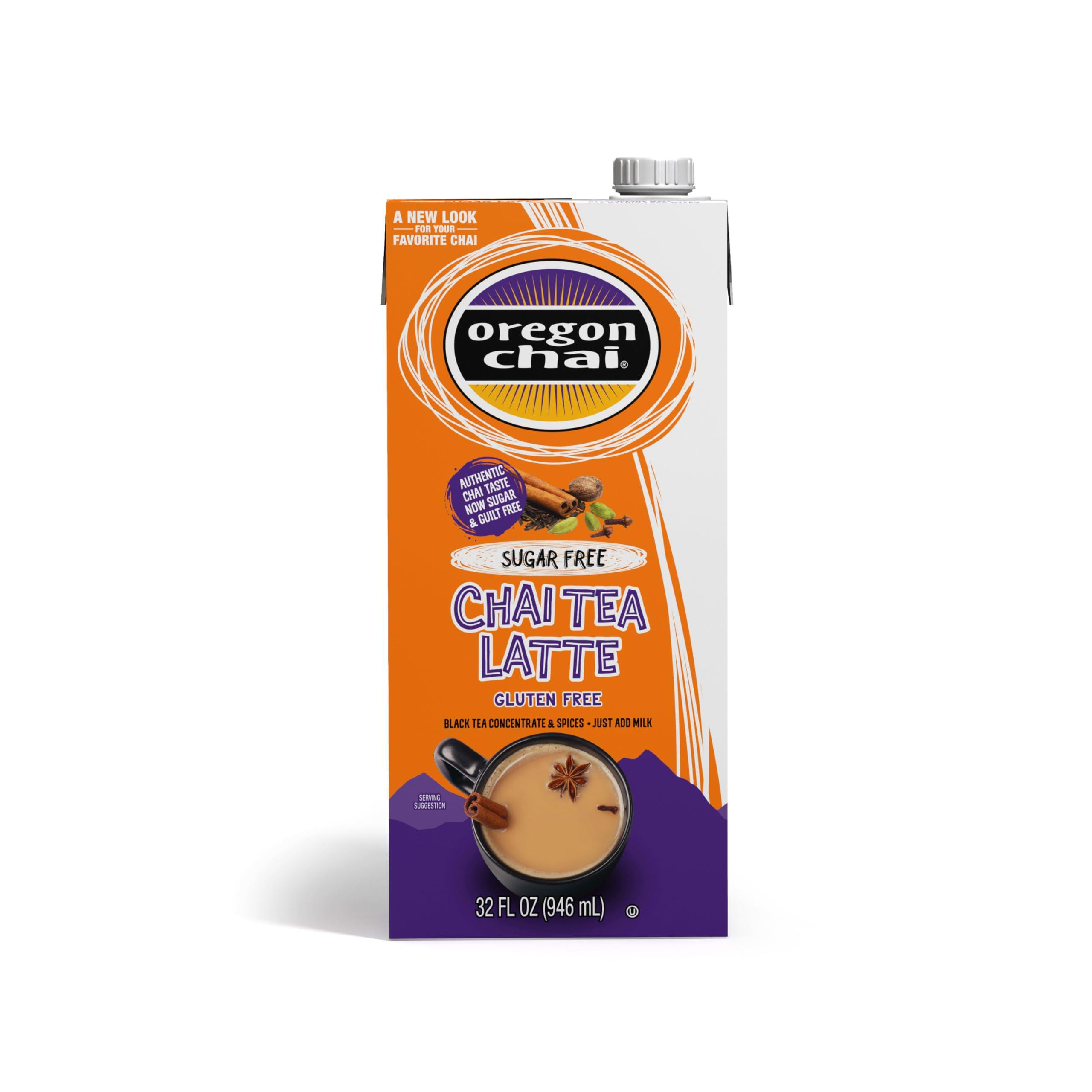Oregon Chai Oregon Chai Sugar Free Chai Concentrate, 32 Fluid Ounce (Pack of 1)