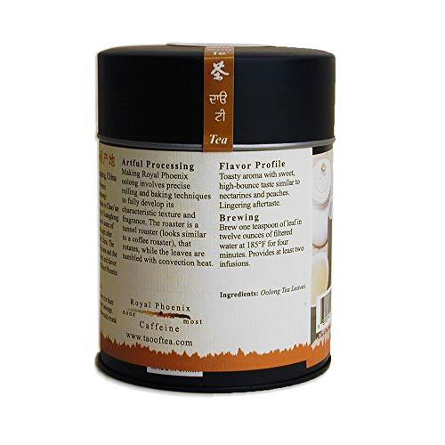 The Tao of Tea The Tao of Tea, Royal Phoenix Oolong Tea, Loose Leaf, 2.5 Ounce Tin