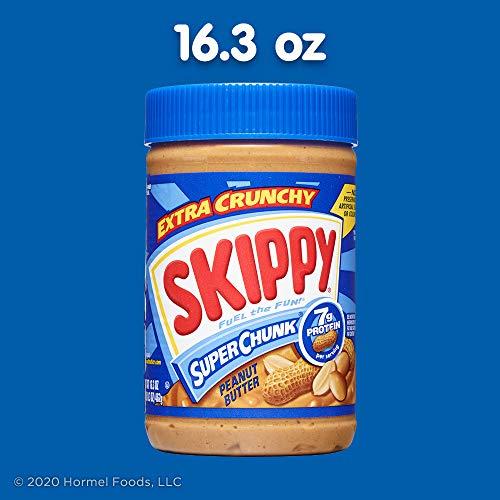 SKIPPY SKIPPY SUPER CHUNK Extra Crunchy Peanut Butter Spread, 16.3 Ounce