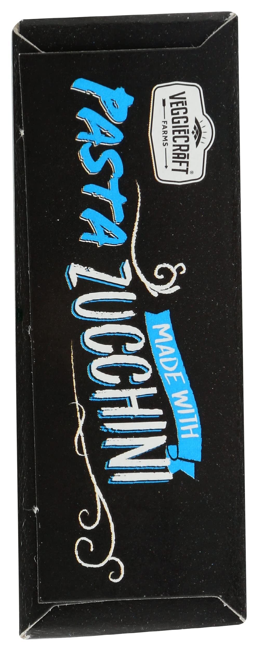 Veggiecraft Farms Veggiecraft Farms Spaghetti Pasta - Gluten Free, Thin Pasta Noodles, Made with Zucchini, Lentil & Peas, Low Carb, High Protein, Vegan, Healthy Pasta, Plant Based, High Fiber, Non-GMO - 8 Ounce