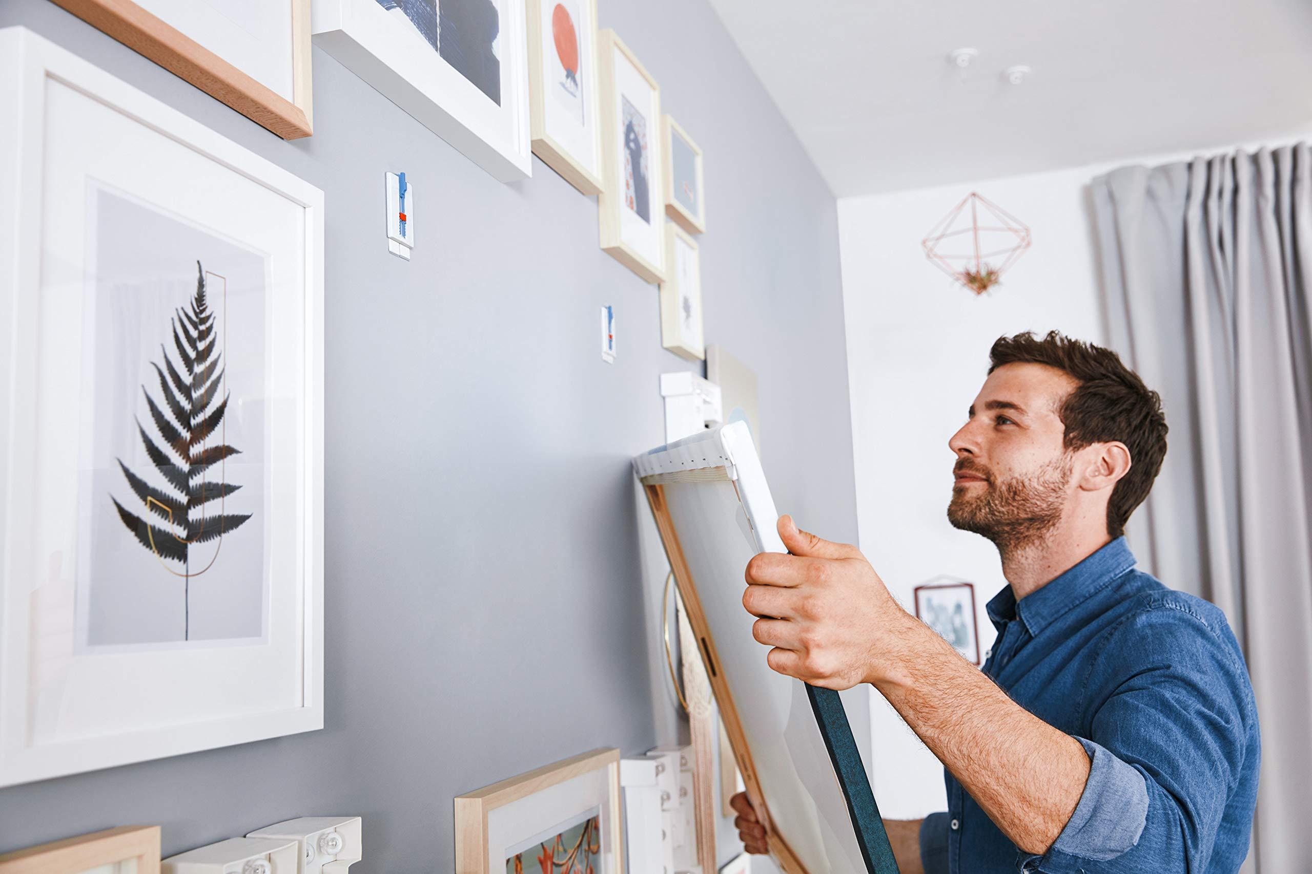 tesa UK tesa UK 77779-00000-00 Klebenagel Leinwand Tapete & Putz, White, 2 kg