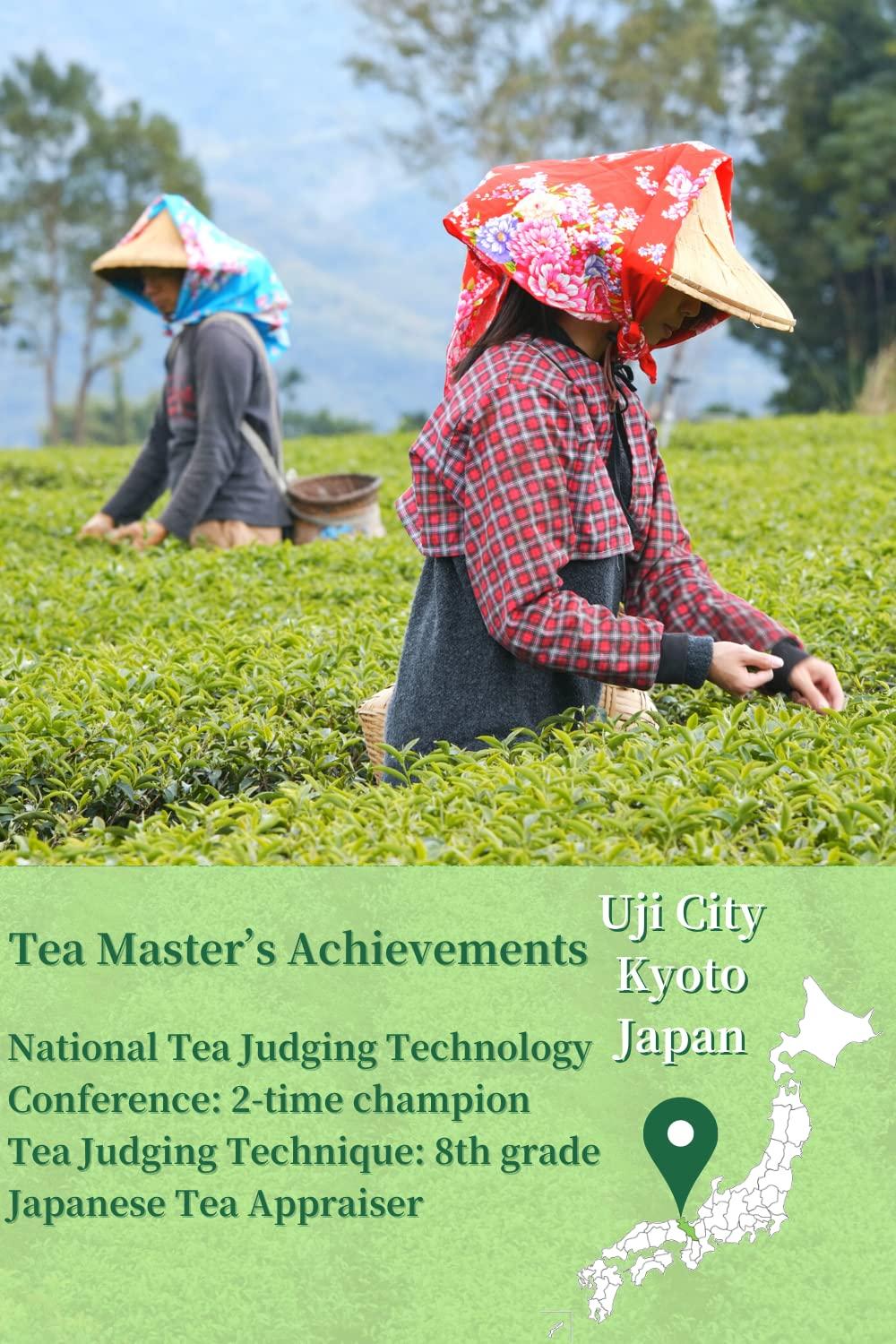 BJDesign BJDesign Matcha Latte Powder “HAJIME” Sweetened Matcha Green Tea Powder - Authentic Japanese Origin - Non MSG, Non GMO, Vegan, Gluten Free (5.3 Ounce)