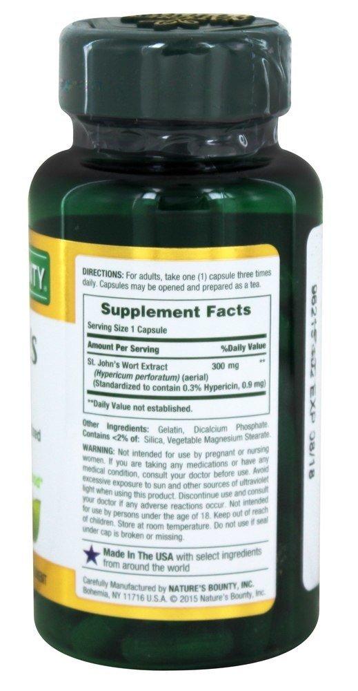 Nature's Bounty St. John's Wort, 1 Pack