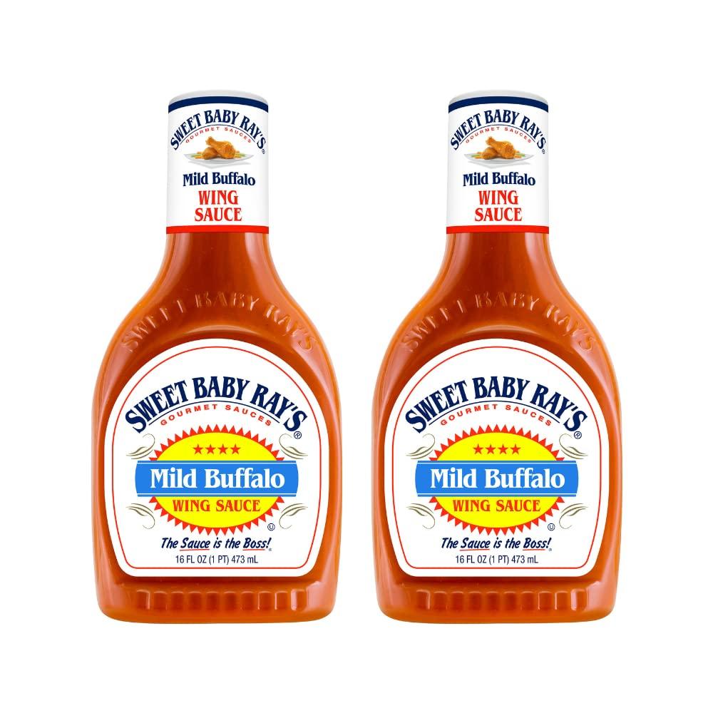 Sweet Baby Ray's Sweet Baby Ray's Wing Sauce, Mild Buffalo, 16 OZ (16 Ounce (Pack of 2))