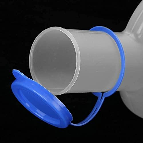 BITWIT Male Urinal,1000 Ml Portable Urine Bottle with Lid, Mobile Toilet Urine Catcher for Older Adults for Children, Reusable Urine Bottle Container for Men with Lid