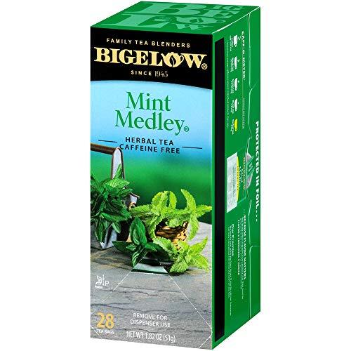 Bigelow Tea Bigelow Mint Medley Herbal Tea Bags 28-Count Box (Pack of 3) Mint Tea Bags Peppermint & Spearmint Herbal Tea All Natural Gluten Free