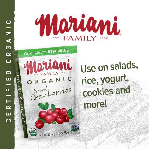 Organic by Mariani Mariani Organic Dried Cranberries, 30 oz