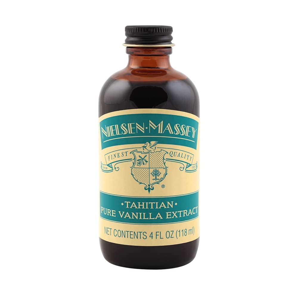 Nielsen-Massey Nielsen-Massey Tahitian Pure Vanilla Extract for Baking and Cooking, 4 Ounce Bottle