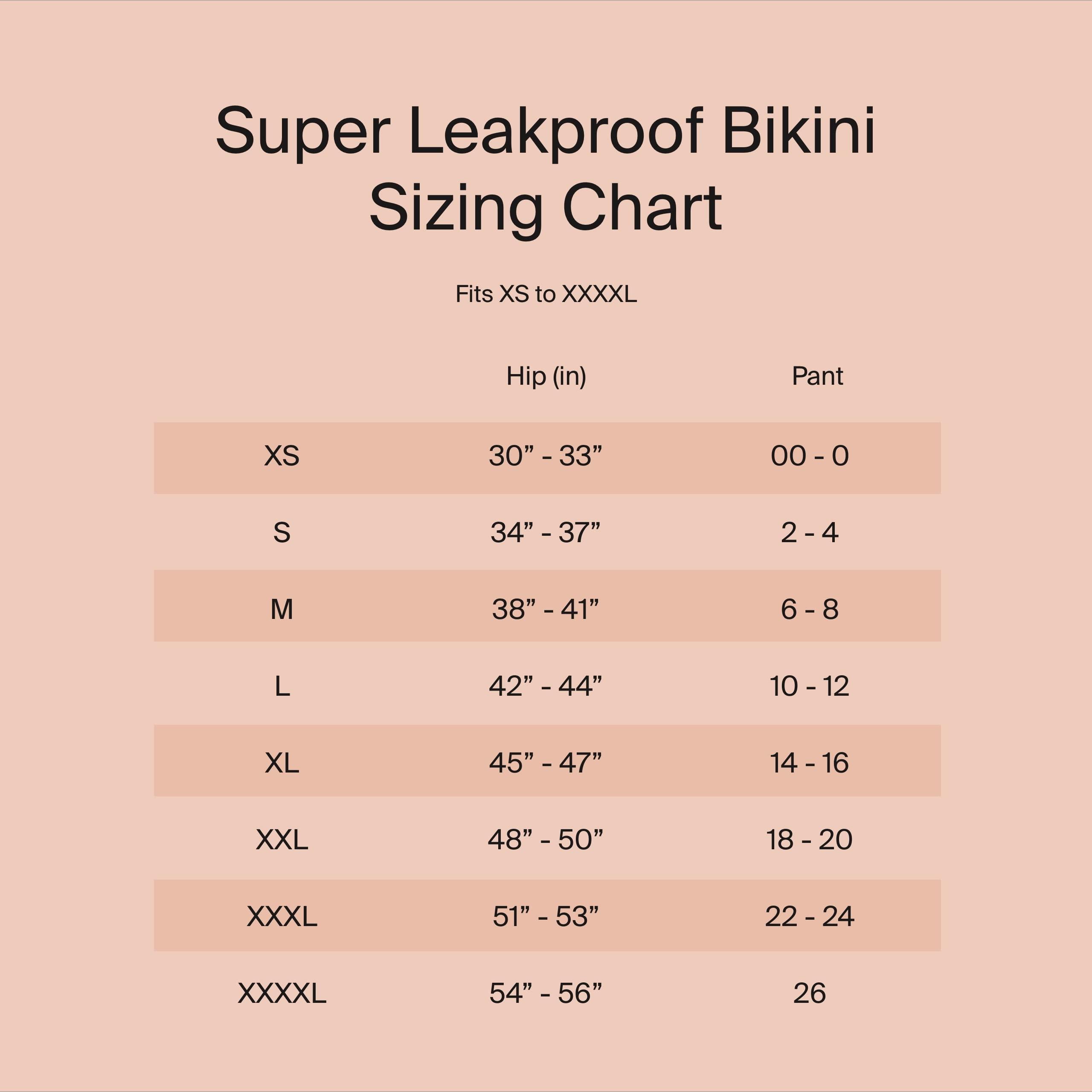 KNIX KNIX Super Leakproof Bikini - Mid Rise Bikini Bottom Period Underwear with Stretchy Fabric - Overnight & Everyday Period Underwear - Black, X-Large (3 Pack)
