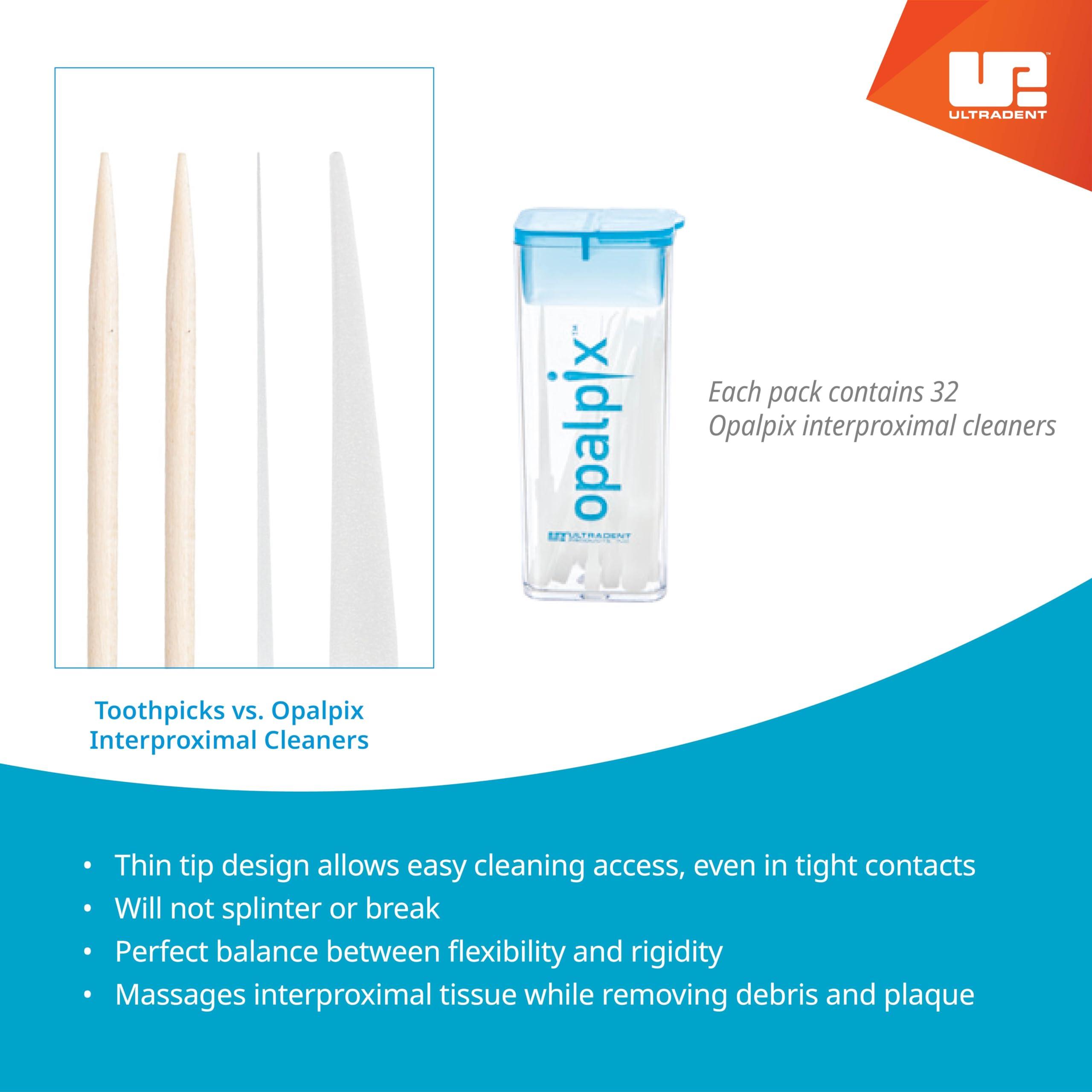 Whitening oral care Opalpix Dental Picks (6 Pack) 32ct per Pack Toothpicks Opalescence Teeth Products Plastic Tooth Dental Pick Oral Care Soft Gum 5590-6