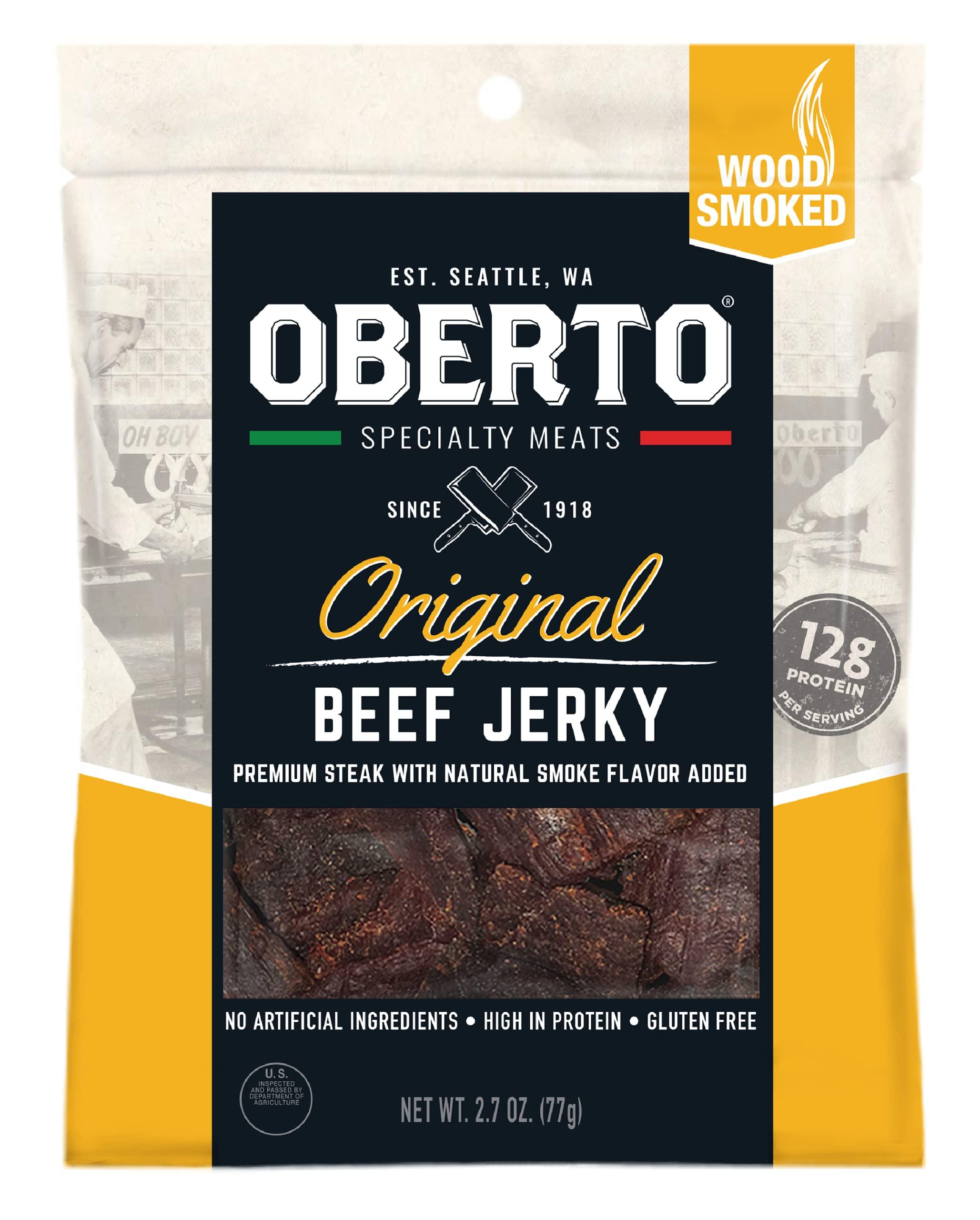 Oberto Oberto Specialty Meats Original Beef Jerky, 2.7 Ounce (Pack of 8)