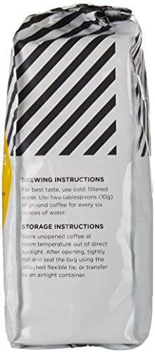 Amazon Fresh AmazonFresh Just Bright Whole Bean Coffee, Light Roast, 12 Ounce