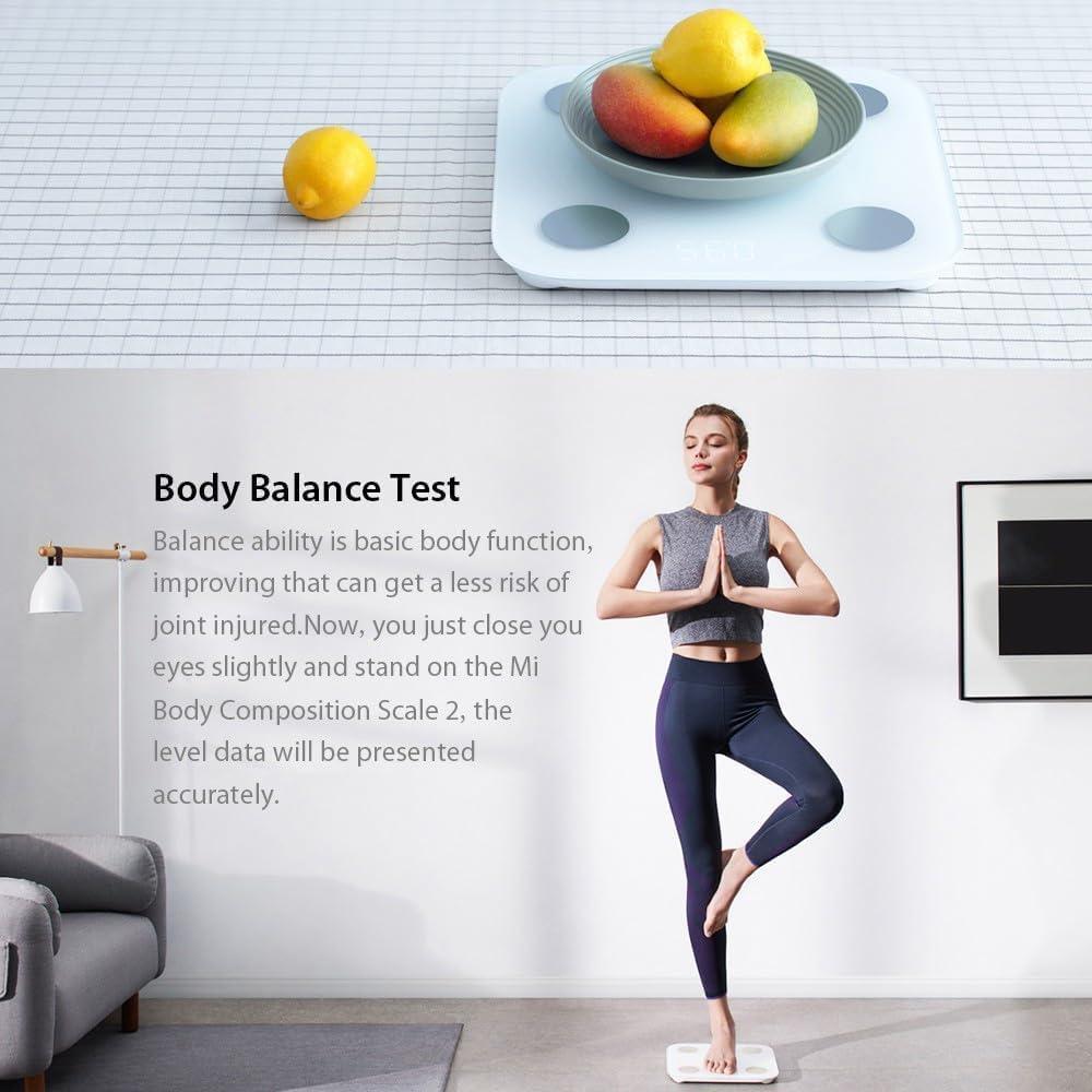 Xiaomi Xiaomi Mi Body Composition Scale 2 Mi Fit App Smart Mi Body Fat Scale