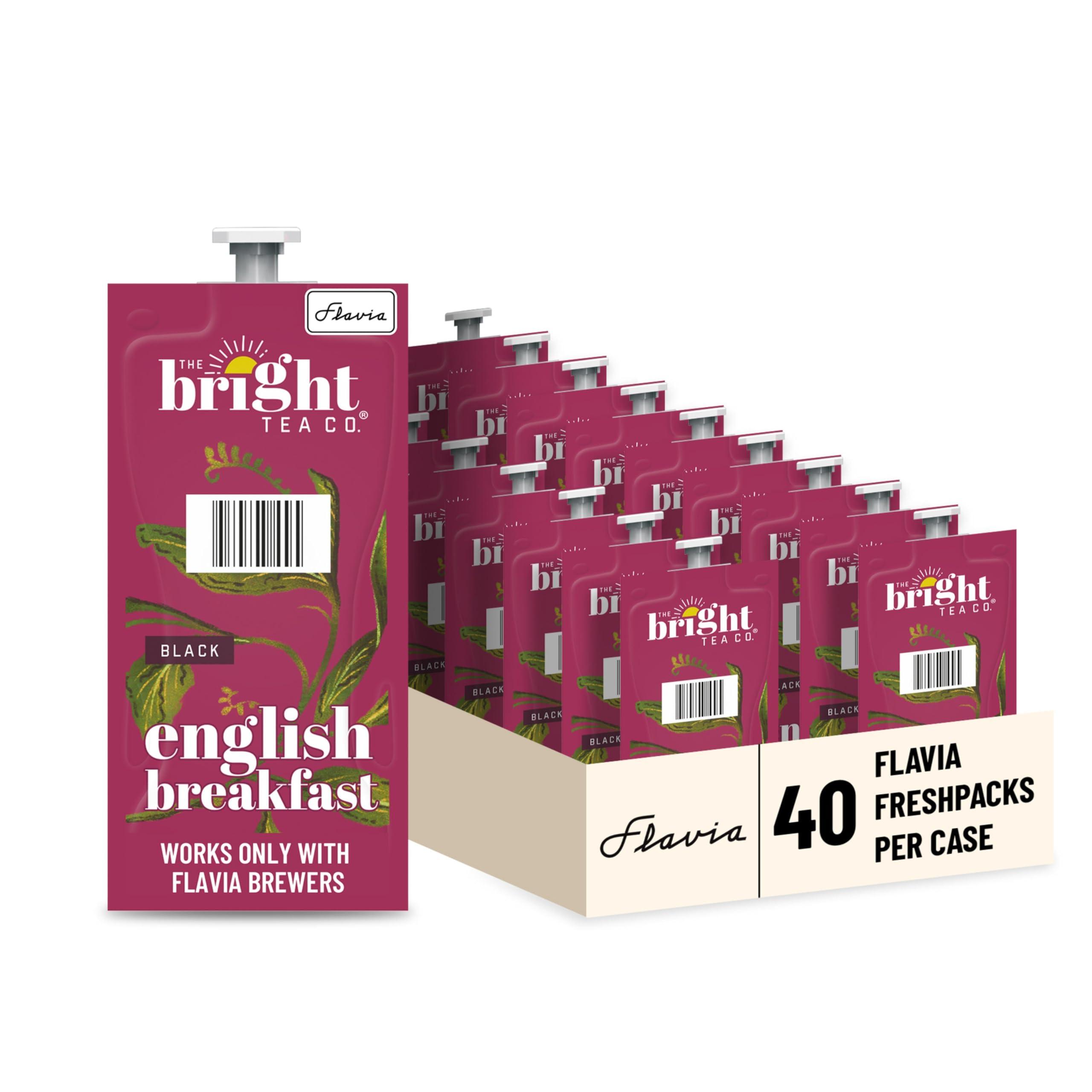 The Bright Tea Co. Bright Tea Company English Breakfast Tea, Case of 40