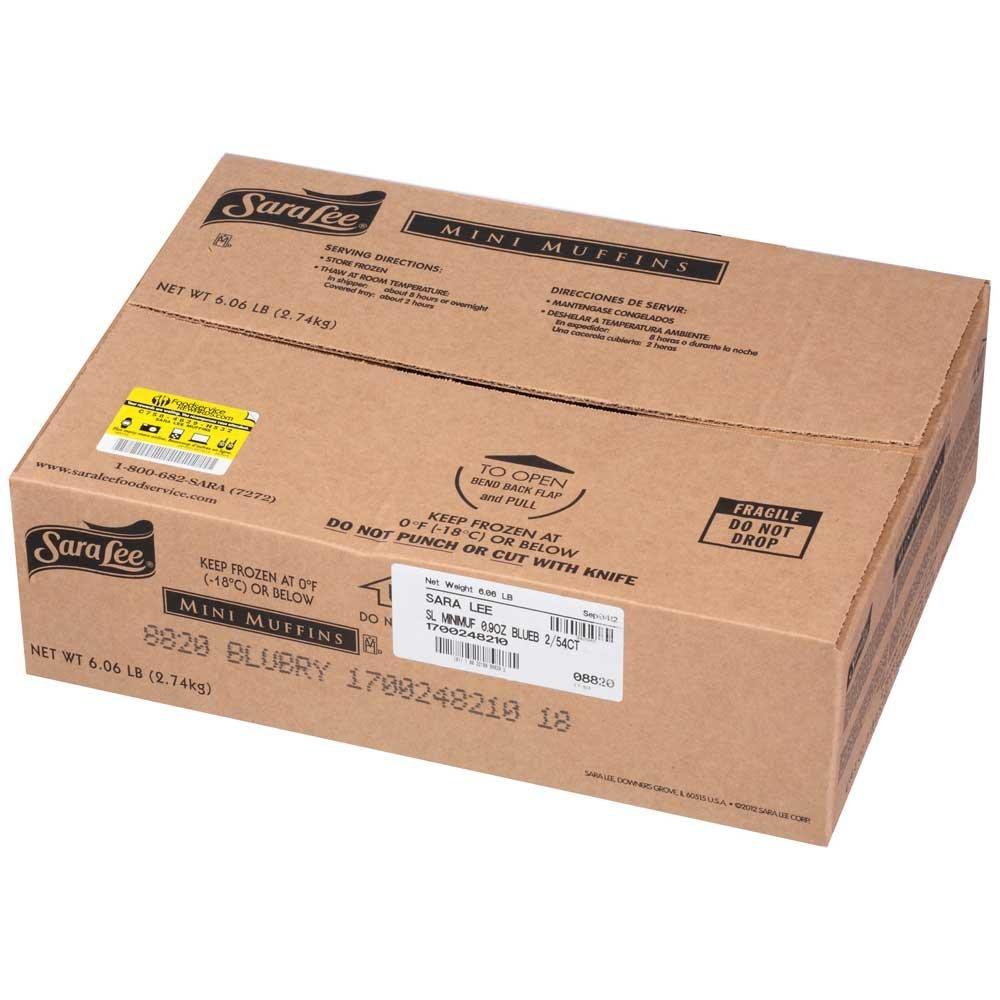 Sara Lee Chef Pierre Mini Blueberry Muffin, 0.9 Ounce -- 108 per case.