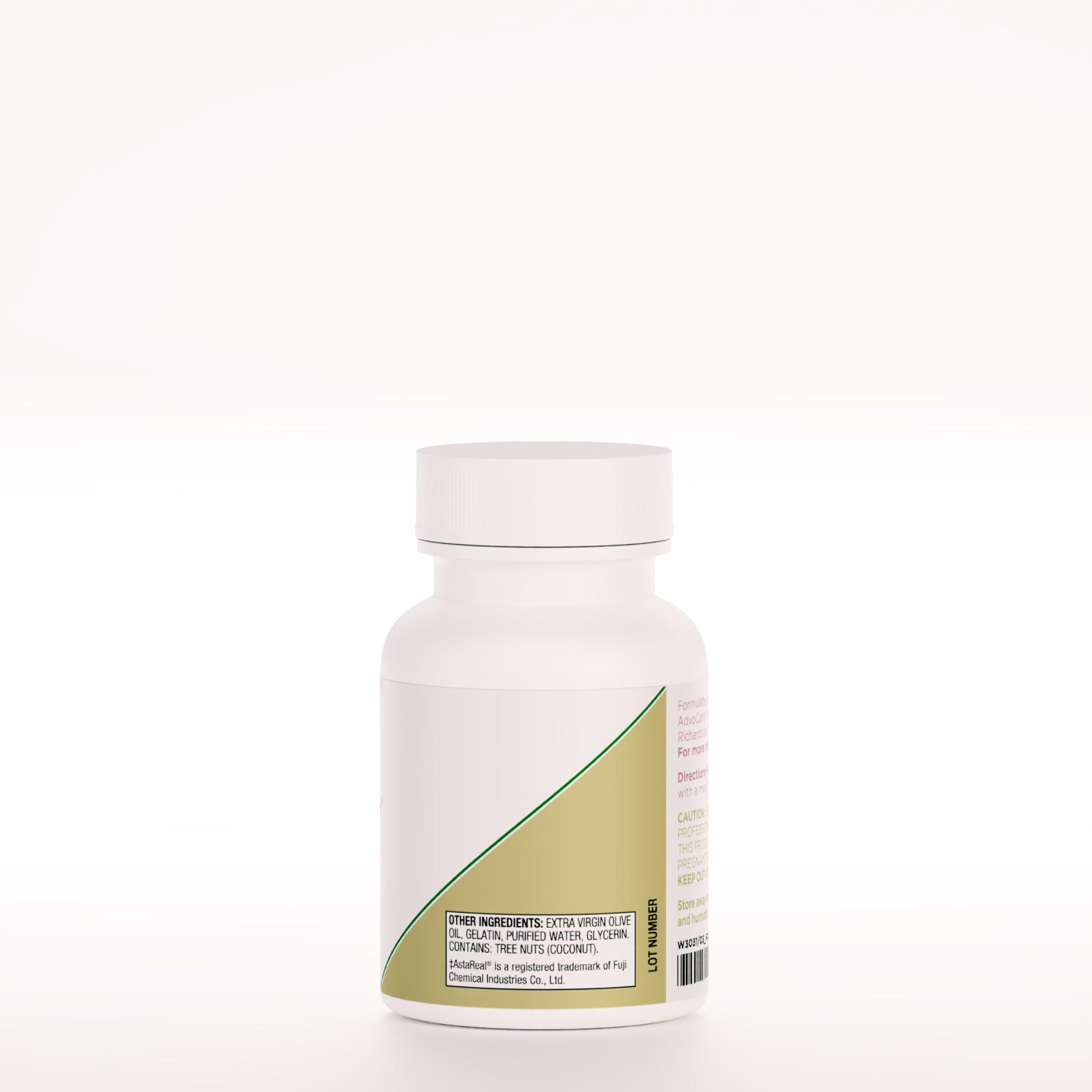 AdvoCare AdvoCare Glow Skin - Glowing Skin Care Supplement with Astaxanthin, Carotenoids, Tocotrienols & Vitamin E - Supports Healthy Skin, Hair & Nails* - 30 Softgels