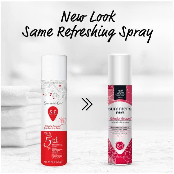 Summer's Eve Summer's Eve Feminine Deodorant Freshening Spray, Blissful Escape (2 Ounce (Pack of 6))