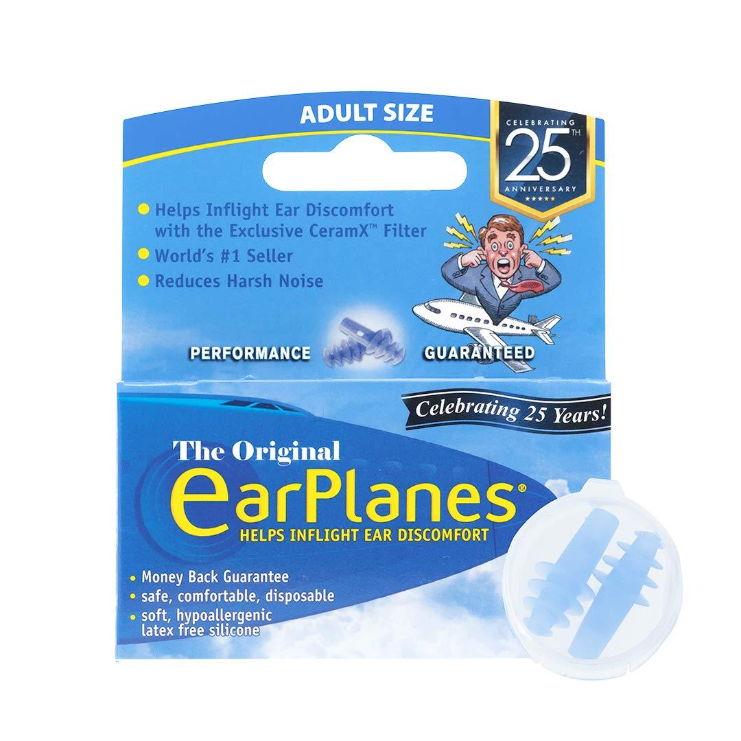 Earplanes EarPlanes Ear Plugs 1 Pair (Pack of 4)
