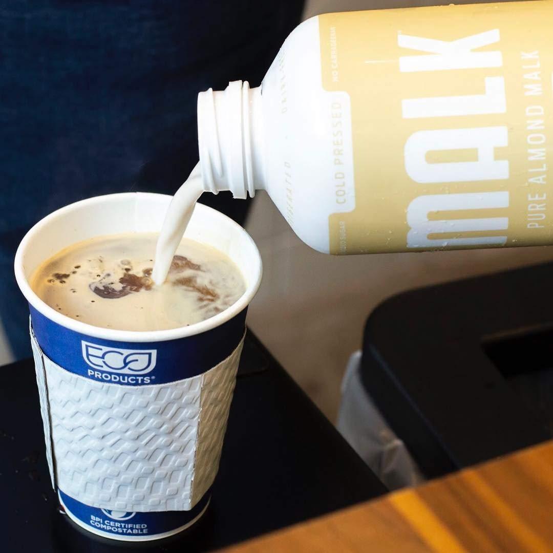 MALK MALK Unsweetened MALK, Vanilla Almond, Non Dairy, SOY & Dairy Free, Lactose Free, 28 oz, (Pack of 6)