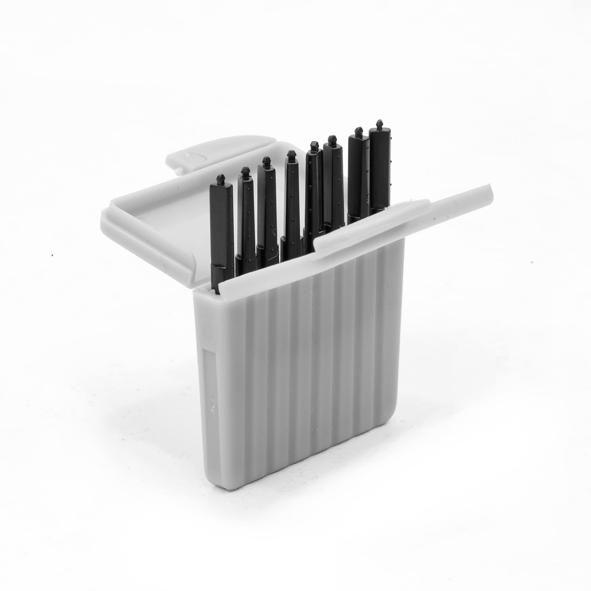 SZYKKO Genuine Phonak Cerustop Wax Guards Color Gray- 4 Packs (32 Filters)