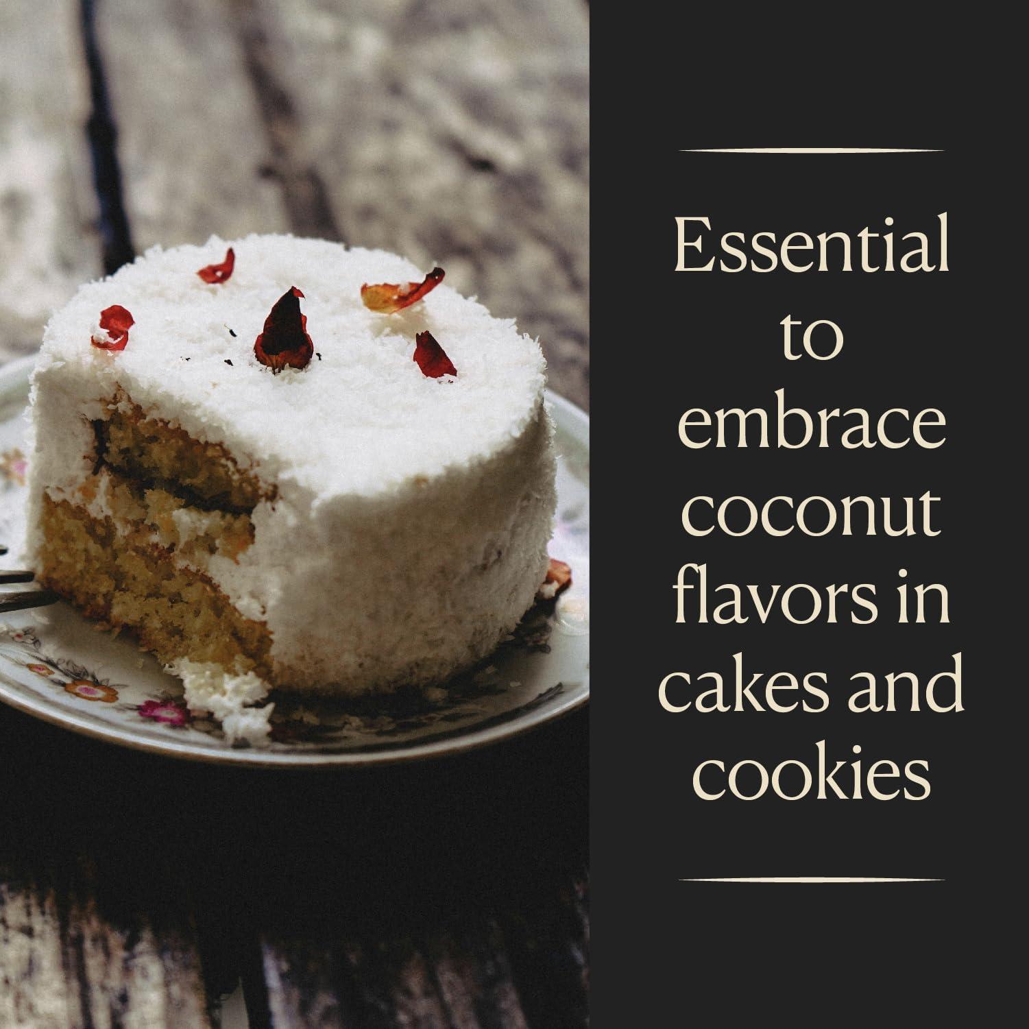 COOK\'S Cook\'s, Coconut Flavoring for Cakes, Cookies, Pastries, Ice Creams, Smoothies, 32 oz