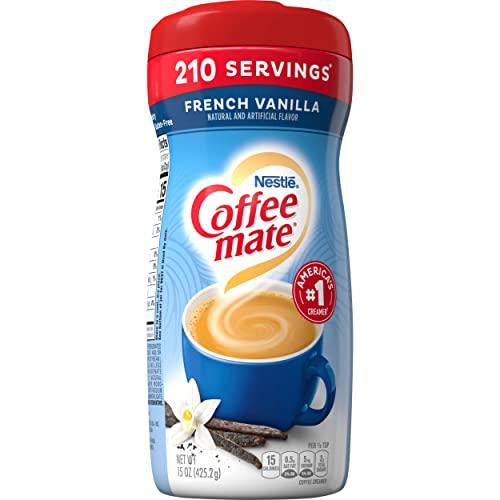 Coffee mate Nestle Coffee mate French Vanilla Powder Coffee Creamer 1 Pack (15 Oz)