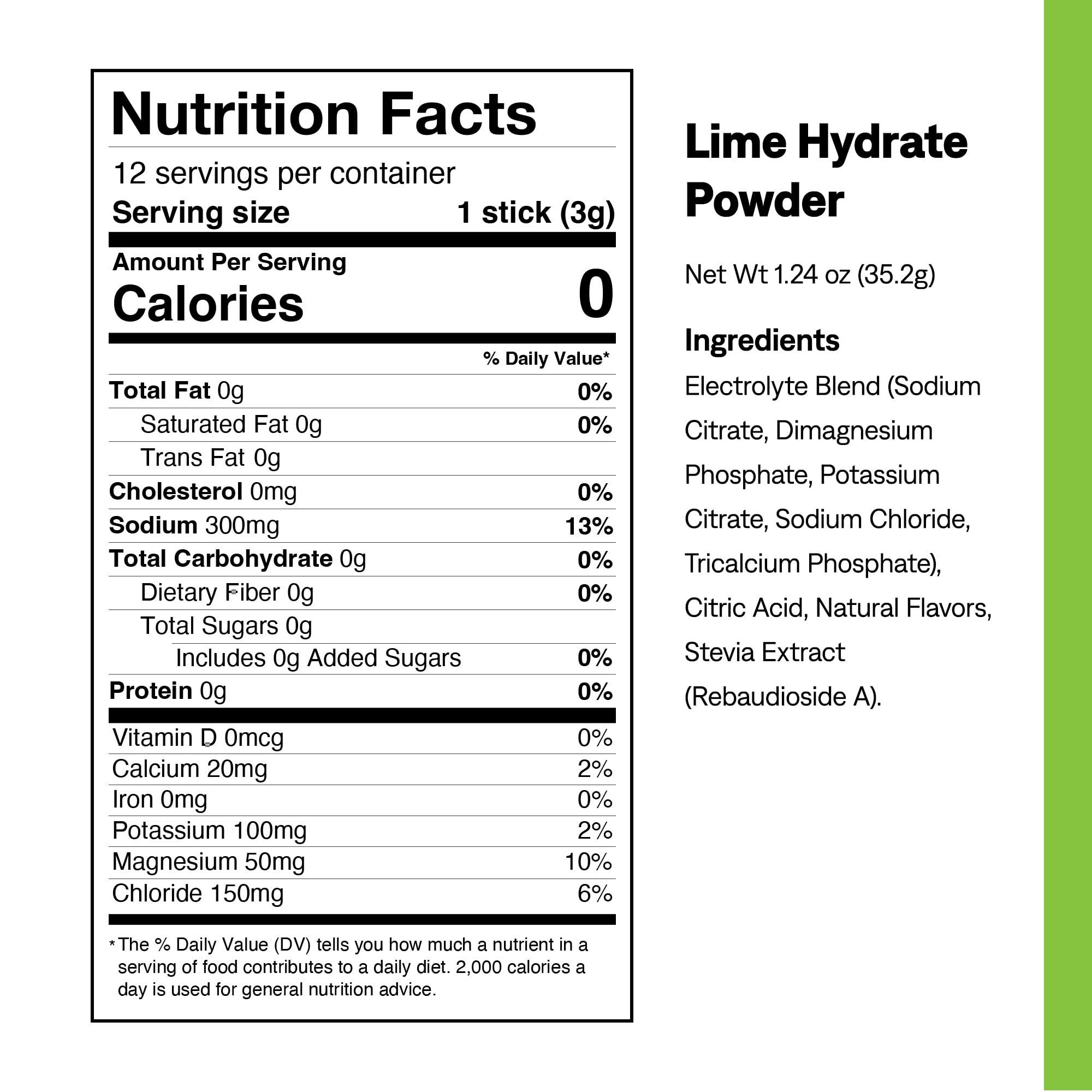 Generation UCAN UCAN Hydrate Electrolyte Drink Mix (Lemon-Lime, 12 Stickpacks) Sugar-Free, Keto-Friendly, Vegan, Non-GMO, Gluten-Free Electrolyte Powder with Potassium & Magnesium for Runners & Athletes