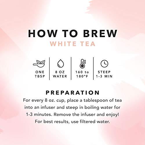 Pinky Up Pinky Up Coconut Crème Loose Leaf Tea | White Tea, 15-30 mg Caffeine Per Serving, Naturally Calorie & Gluten Free | 2.8 Ounce Tin, 25 Servings