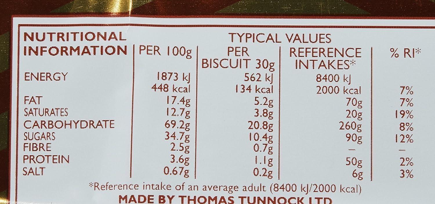 Tunnock's Tunnocks Milk Chocolate Caramel Wafer Biscuit 8 Pack 30g (Pack of 4)