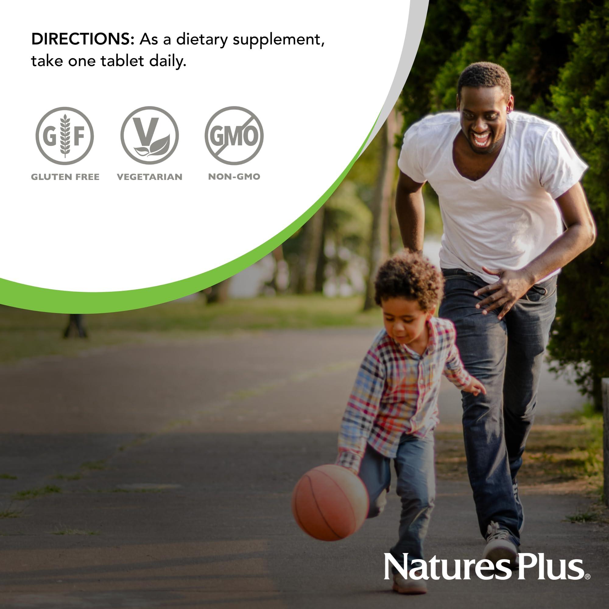 Nature's Plus NaturesPlus Hema-Plex Iron - 30 Slow-Release Tablets - 85 mg Chelated Iron - Total Blood Health - with Vitamin C & Bioflavonoids - Non GMO, Vegetarian & Gluten Free - 30 Servings