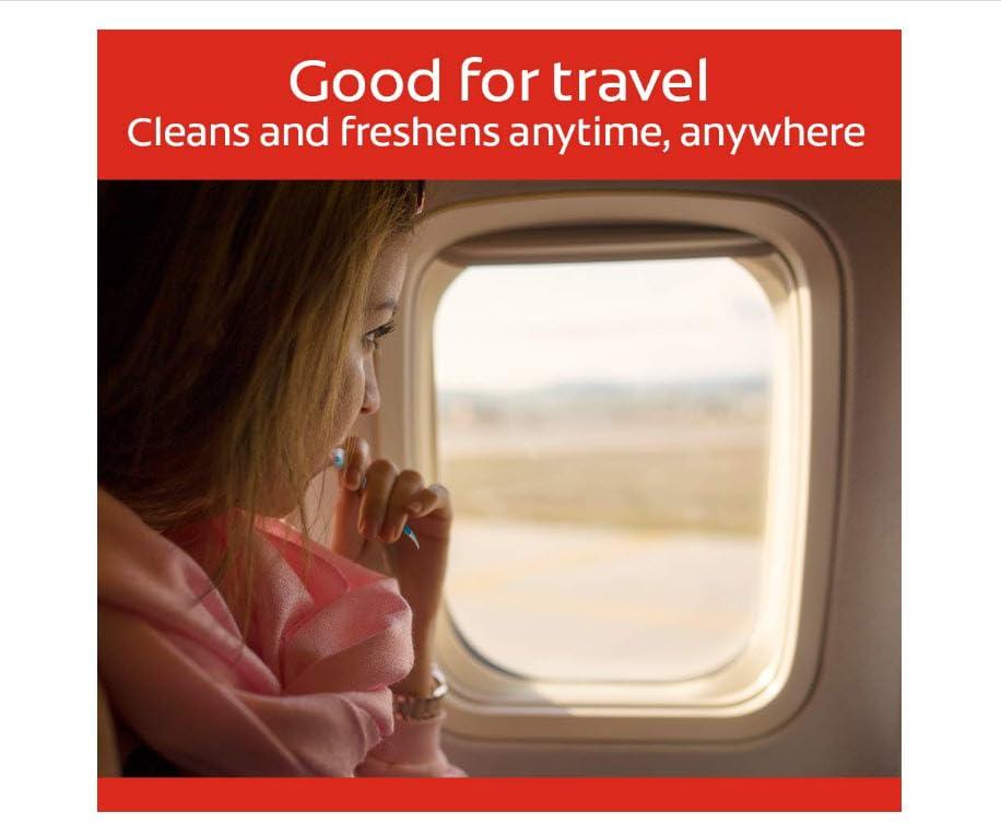 Generic Colgate Max Fresh Wisp Disposable Mini Toothbrush, Peppermint - 24 Count, 5-Pack