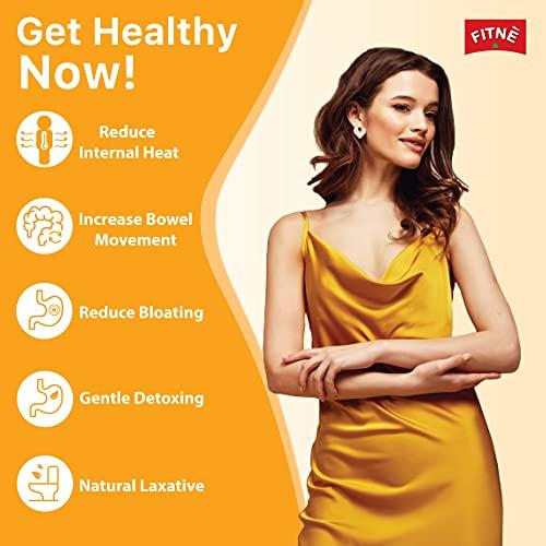 FITNÈ FITNE Chrysanthemum Herbal Tea Senna Infusion Smooth Mild Soothing Beverage Natural Gentle Detox Cleanse No Calories Caffeine Free, 15 Tea Bags