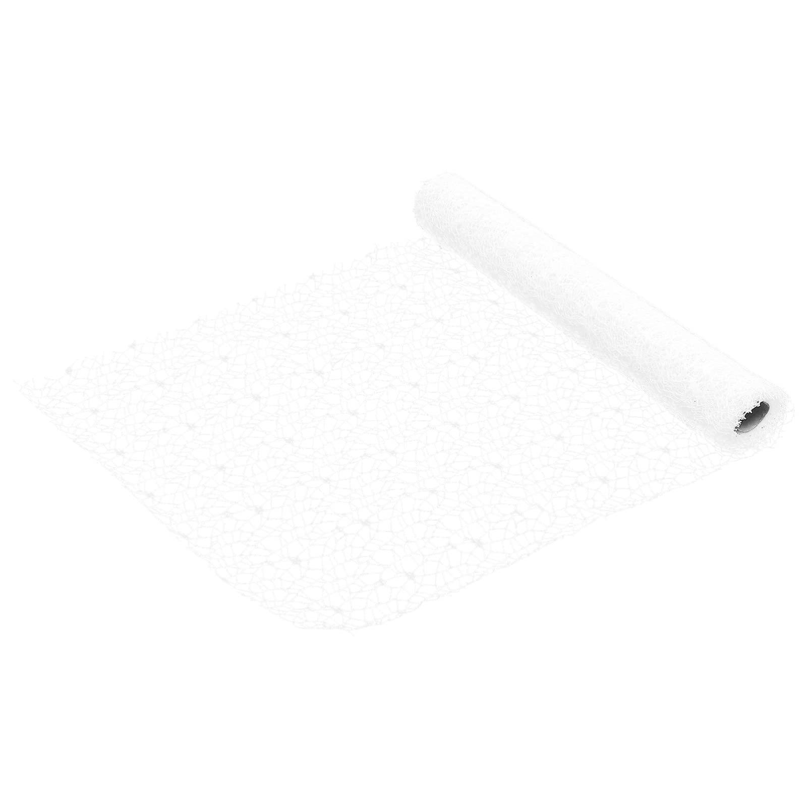 SEWACC SEWACC Wrapping Mesh Paper Gauze DIY Floral Bouquet Packaging Materials Florist Supplies for Valentines Day Holiday Wedding Birthday White